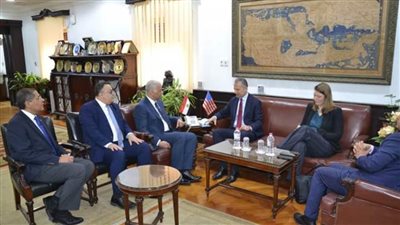 رئيس جامعة الإسكندرية يستقبل السفير الأمريكي 