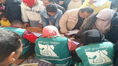 مصر للتنمية وبنك ناصر ينظمان قوافل الخير لأهالي شمال سيناء