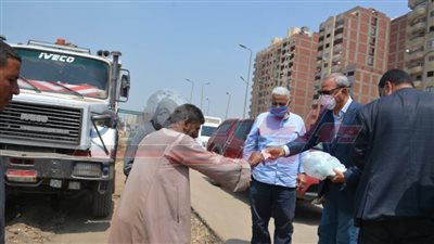 تطوير ورفع كفاءة الطرق بمنطقة مسطرد والخصوص 