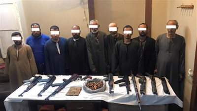 ضبط 11 قطعة سلاح و465 طلقة في حملة أمنية بـ