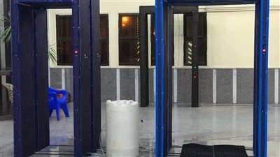 جامعة المنصورة تبتكر أول بوابة تعقيم ذاتية