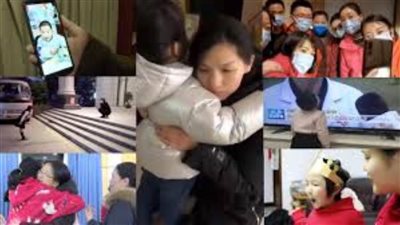 عائدات من ووهان.. أطفال لا يستطيعون التعرف على أمهاتهم (فيديو)