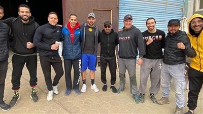 شاهد السقا يصور مشاهد الأكشن في 