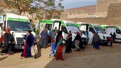 الكشف على 1757 حالة في قافلة طبية بمغاغة  