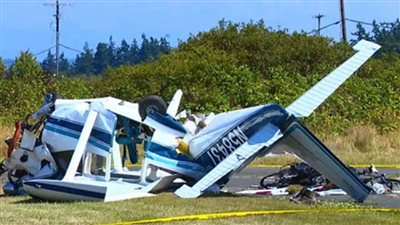 مقتل أربعة أشخاص بتحطم طائرة جنوب فرنسا