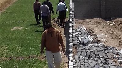 استرداد 78 فدانا أملاك دولة بديرمواس جنوب المنيا