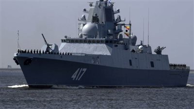 سفينة حربية روسية تصل إلى المتوسط