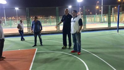 رئيس نادي الشيخ زايد يتفقد أعمال التطوير ويشدد على تجهيز النادي استعدادا لعودة النشاط