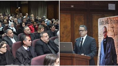 وزير السياحة والآثار في تأبين العالم علي رضوان: فقدنا قيمة مصرية عالمية