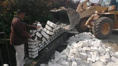 إزالة 48 حالة تعدٍ على الأراضي الزراعية وأملاك دولة