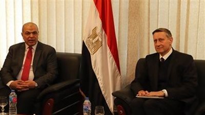 سعفان يبحث مع السفير الألماني تطوير مراكز التدريب المهني