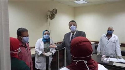 تعقيم شامل لجميع مستشفيات التأمين الصحي ببني سويف