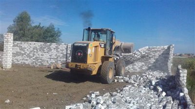 إزالة 15 حالة تعدٍ على الأراضي الزراعية وأملاك الدولة بالبحيرة