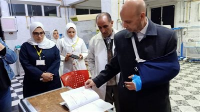   وكيل  الصحة بالشرقية يتابع التطعيم ضد شلل الأطفال