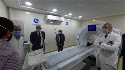 مستشفى المطرية تفتتح وحدة الأشعة المقطعية بتكلفة 40 مليون جنيه