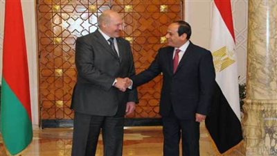 رئيس بيلاروسيا يصل إلى القاهرة للقاء الرئيس السيسي