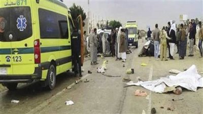 مصرع سيدة وإصابة زوجها في حادث على طريق جمصة الدولي