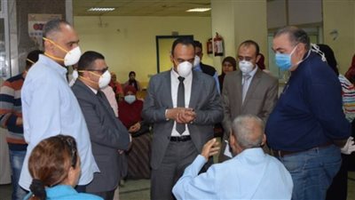 لمواجهة كورونا تشديد الإجراءات الاحترازية بمعهد أورام المنيا 