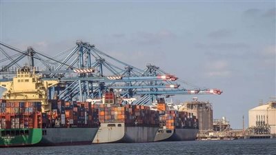 ميناء دمياط يستقبل 10 سفن للحاويات والبضائع العامة