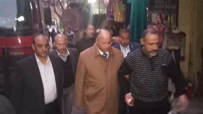 إعانات عاجلة لمضارى عقار الشرابية المنهار