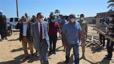 نائب محافظ المنيا يتابع أعمال 