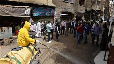 محافظ الدقهلية يقود حملة تطهير بالمنصورة