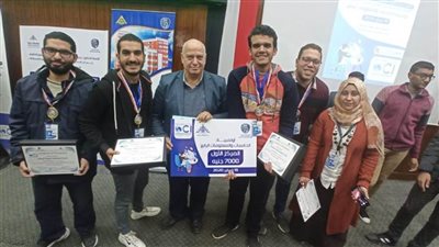 فريق بجامعة المنصورة يفوز بأولمبياد الحاسبات والمعلومات الرابع