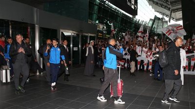 بعثة الزمالك تتحرك إلى استاد محمد بن زايد