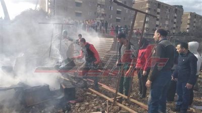 السيطرة على حريق بمنحل قها دون خسائر بشرية 