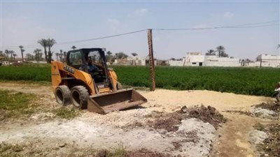 رفع 140 طن مخلفات بمحلية بني سويف 