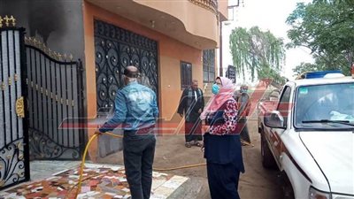 المنوفية تواجه الكورونا بتعقيم 382 ألف مبنى