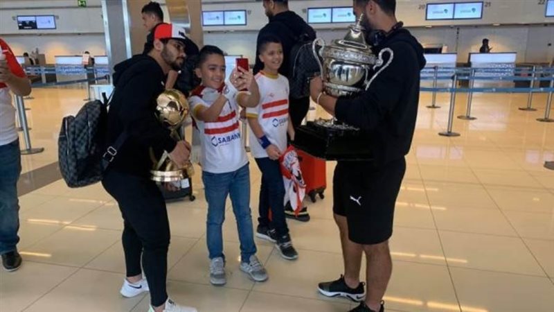 بعثة الزمالك تصل