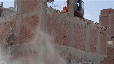 عاجل.. الجيزة تزيل العقارات المخالفة 