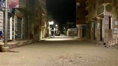 نور الدين يتابع طريق حظر التجوال بكفر الشيخ