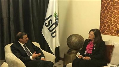 السعيد والمشاط تبحثان آليات التعاون مع البنك الإسلامي للتنمية