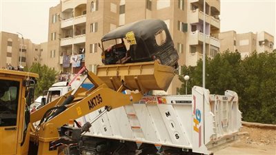 جهاز مدينة 6 أكتوبر يعلن الحرب على «التوك توك»