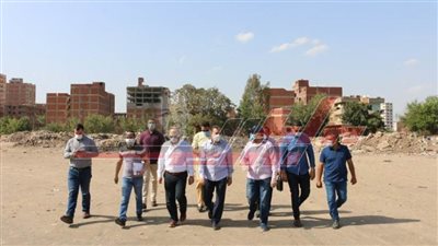محافظ المنوفية يشدد على رفع تراكمات قمامة أرض المهبط