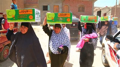 إطلاق قوافل الخير لـ