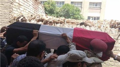 نائب محافظ المنيا والسكرتير العام يشهدان تشييع جثمان شهيدي الوطن في مطاي وديرمواس