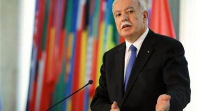 المالكي: بيان مقرر حقوق الإنسان حول الضم هو صدى القانون والضمير الدولي