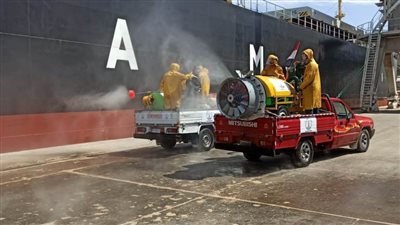 استقبال ١٠٧ أطنان بضائع متنوعة بميناء الإسكندرية