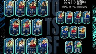 «فيفا20»: محمد صلاح يقود القائمة المثالية للدوري الإنجليزي الممتاز