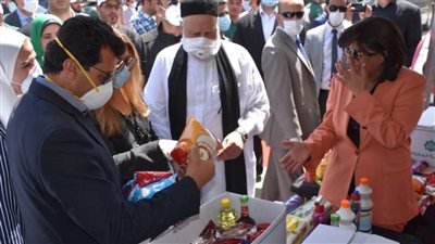  « مصر الخير» تطلق أكبر قافلة مساعدات غذائية للأسر المستحقة