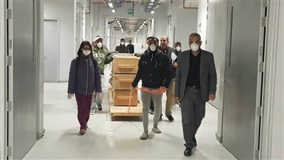 المتحف المصري الكبير يستقبل ٤٢ قطعة خشبية من مركب خوفو الثانية