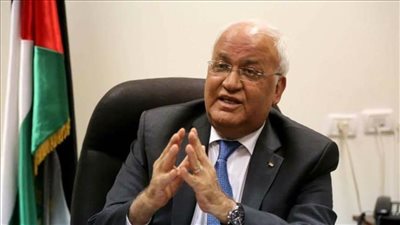 عريقات: ضم مناطق في الضفة يقضي على إمكانية تحقيق اتفاق سلام