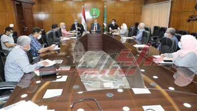 وفد مجلس الوزراء بالمنوفية لمتابعة تنفيذ المشروعات القومية 