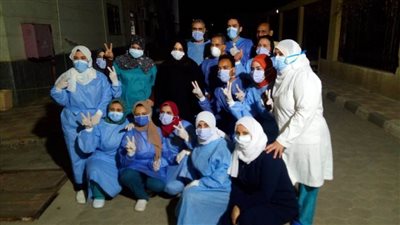 خروج ٨ حالات.. بينهم حامل من الحجر الصحي بالدقهلية