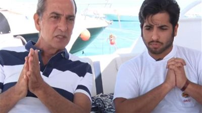 الظهور الأول لنجل هشام سليم المتحول جنسيًا 