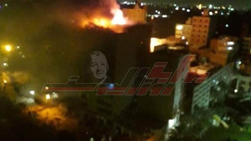 حريق بعقار فى ميت