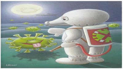 #الريشة_في_مواجهة_كورونا 